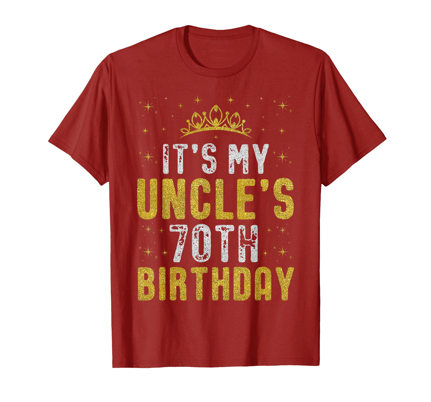 Happy It's My Uncle's 70th Birthday 1955 70 Years Old T-Shirt