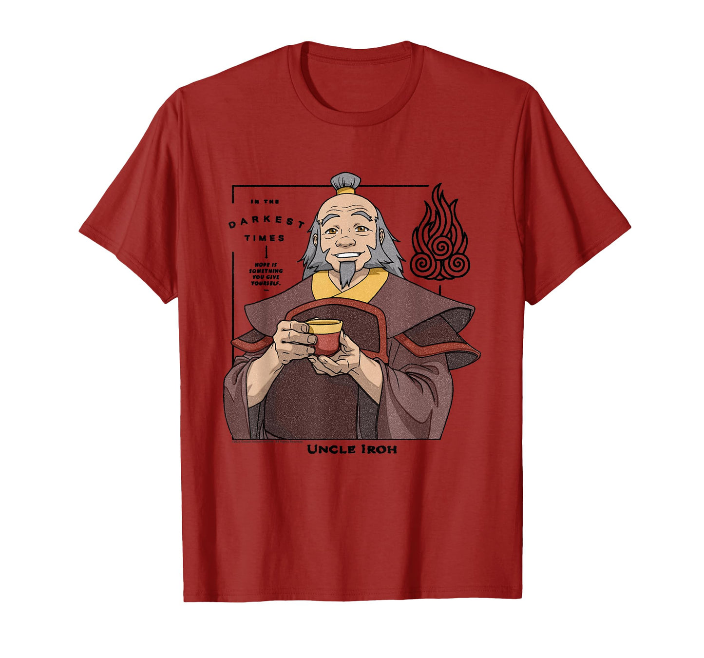 Avatar The Last Airbender Uncle Iroh Firebending Master T-Shirt