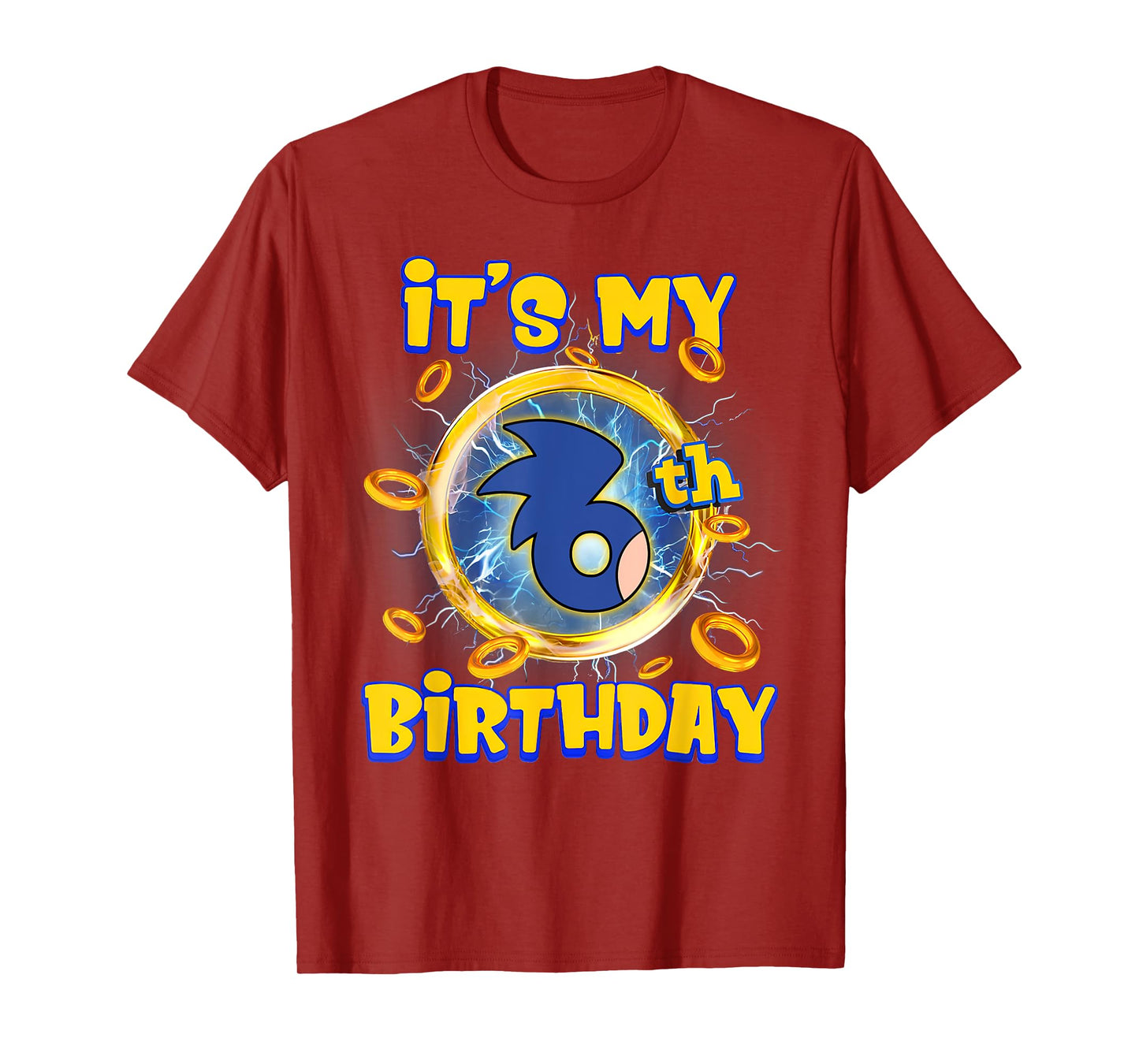 It's My 6th Birthday Boy Family Matching Party Funny T-Shirt