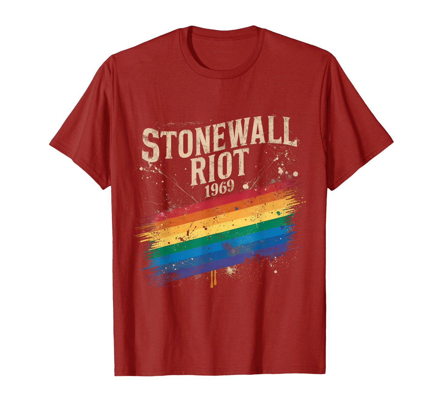 Stonewall Riot LGBT History Pride Was A Riot Gay Pride Month T-Shirt