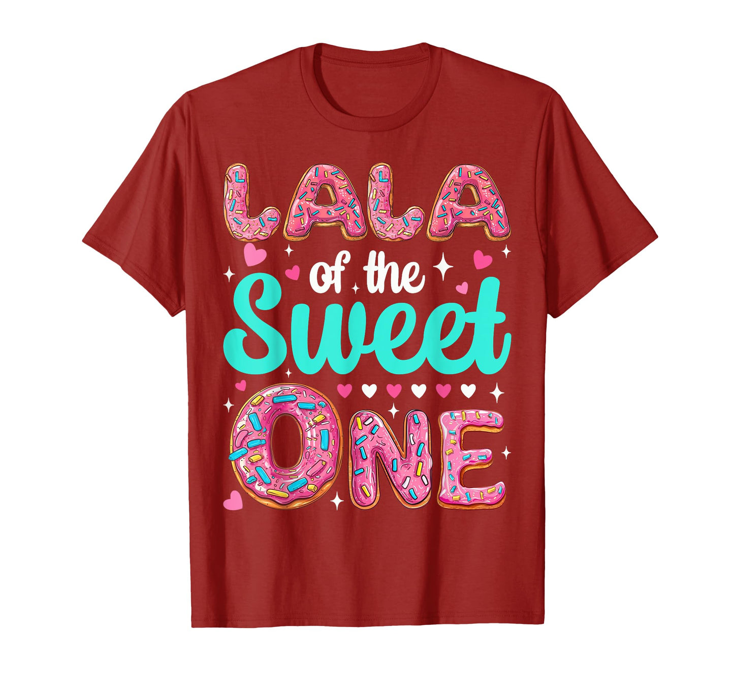 Lala of The Sweet One First Birthday Matching Family T-Shirt