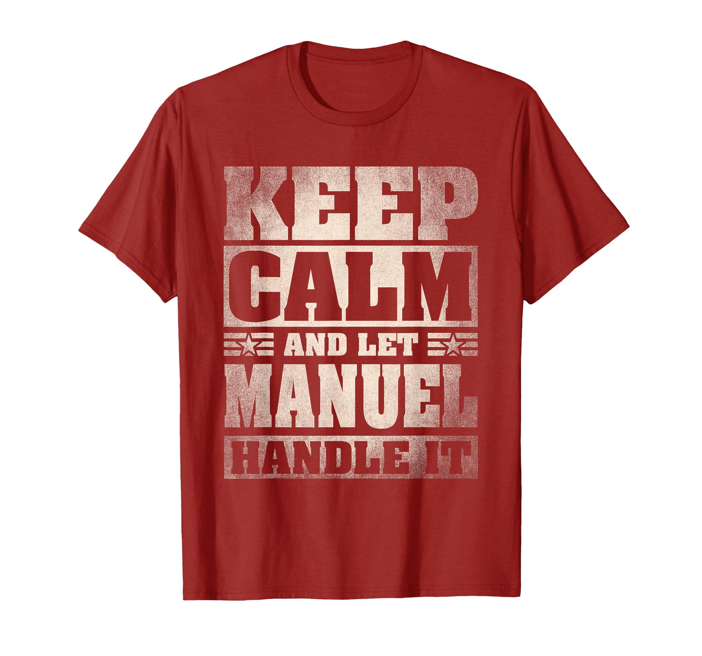 Manuel Name Shirt Personalized Manuel First Name T-Shirt