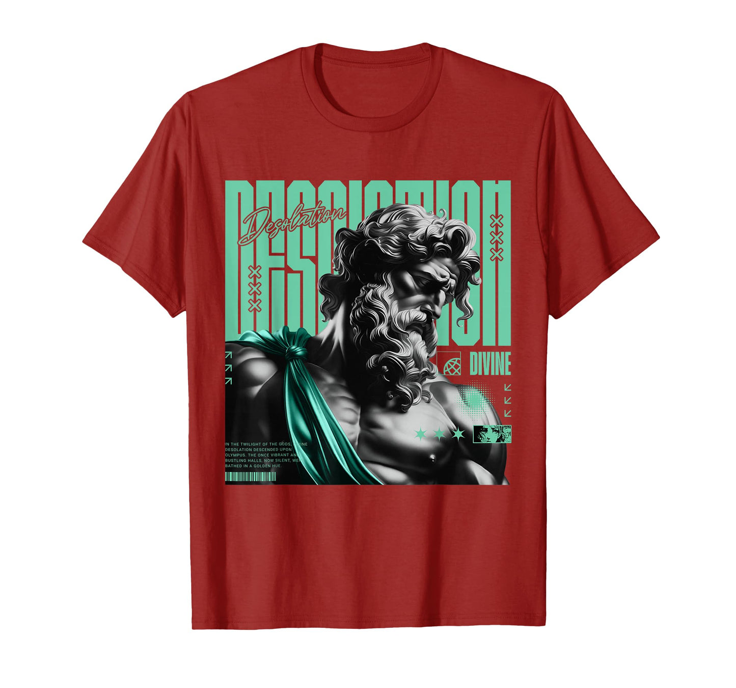 Desolation Retro Green Glow 1s Matching Tee For Men Women T-Shirt