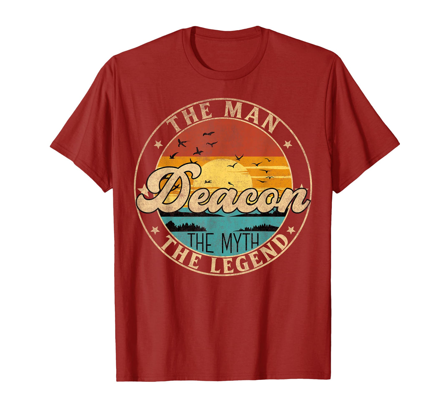 DEACON The Man The Myth The Legend First Name T-Shirt