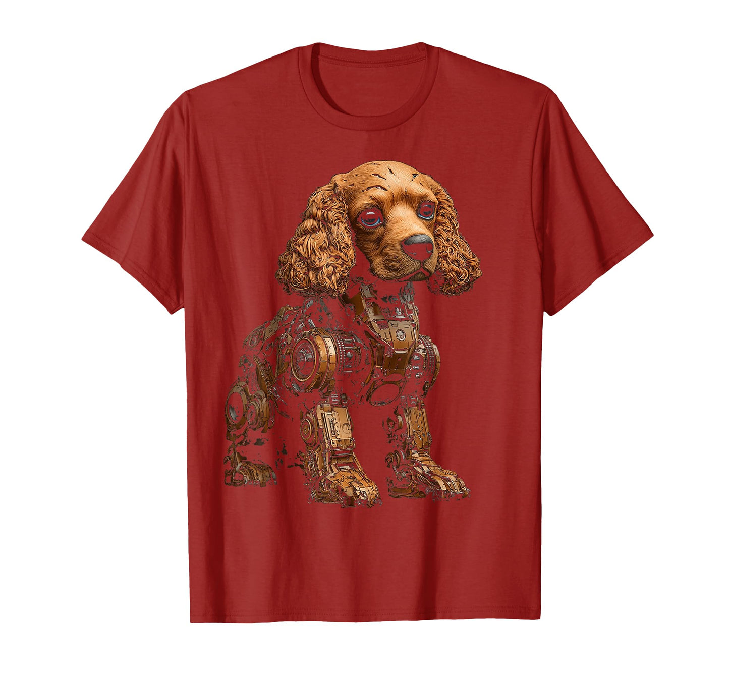 Cocker Spaniel Dog Pet Artwork Blue Eyes Cocker Spaniel T-Shirt for Men Women Kids