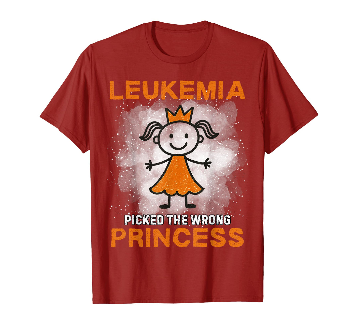 Leukemia Picked the wrong Princess Leukemia Awareness T-Shirt