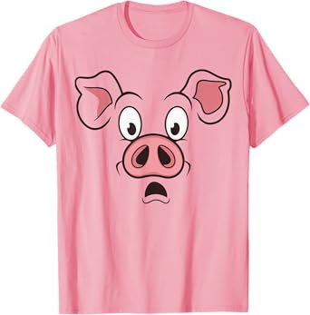 Pig Face Costume T-Shirt