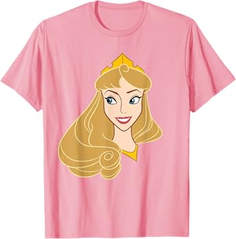 Disney Sleeping Beauty Princess Aurora Big Face Costume T-Shirt