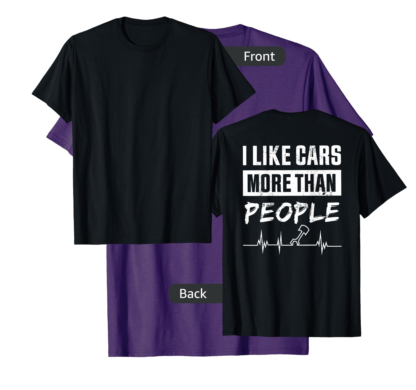 i like cars more than people T-Shirt