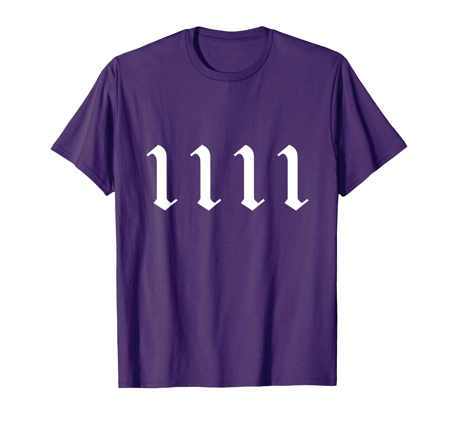 Angel Number 1111 Numerology Mystical Spiritual Number T-Shirt