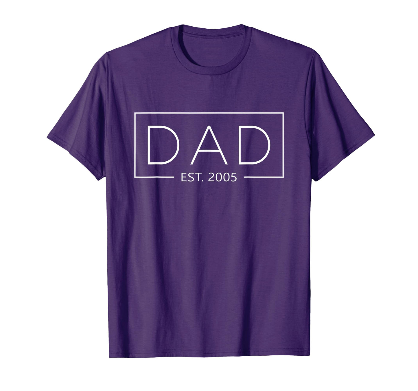 Dad 2005 Father Since 2005 Dad Est 2005 T-Shirt