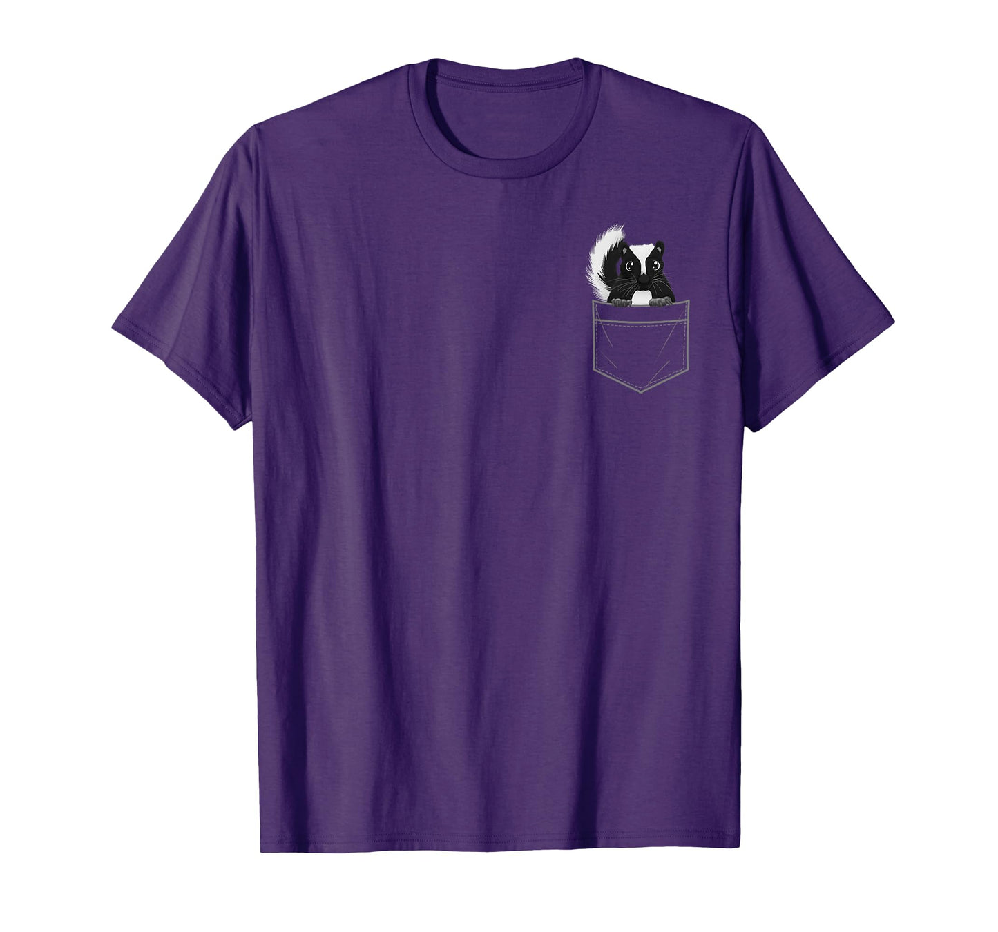 Cute Skunk Design For Men Women Kids Zoo Animal Skunk Lover T-Shirt