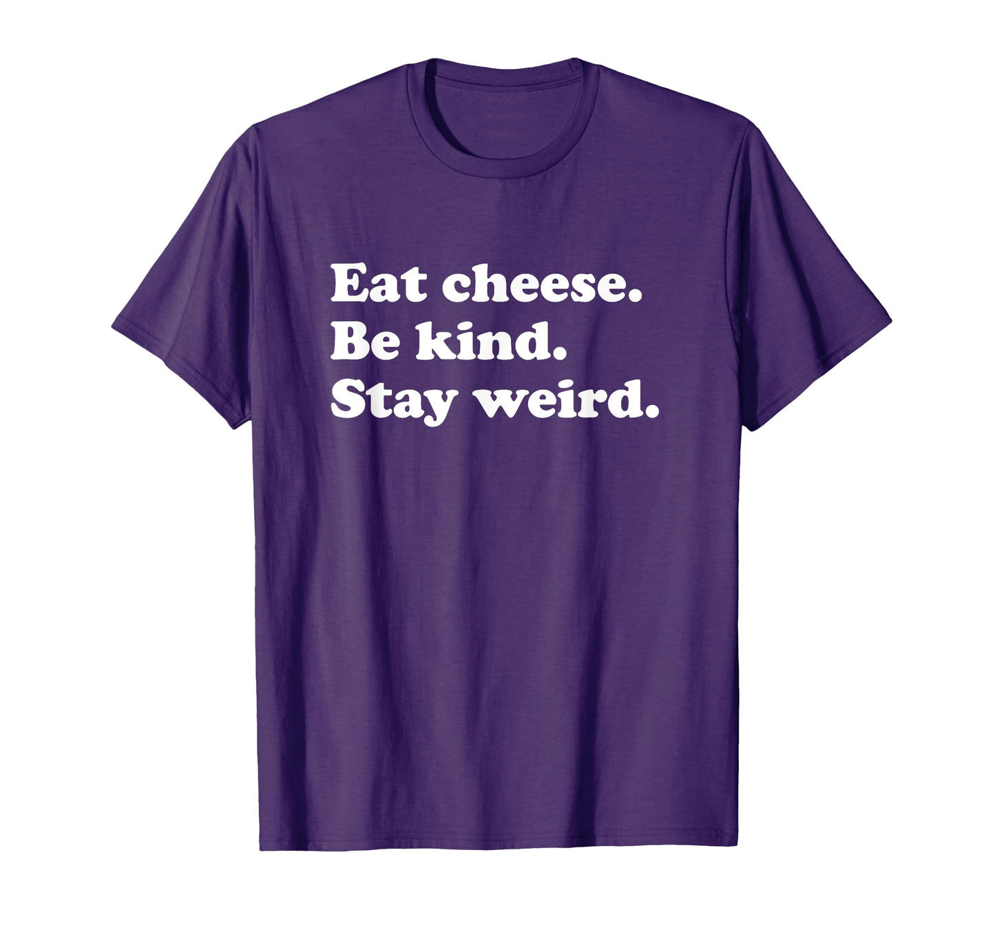 Men Women Teens Boys or Girls Funny Cheese T-Shirt