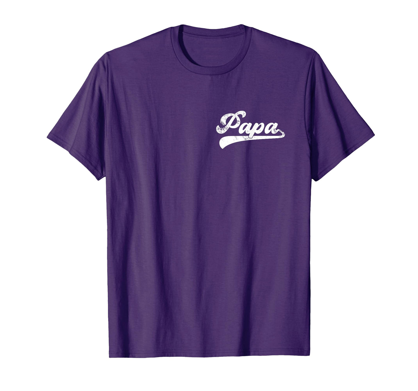 Mens Papa Vintage Retro Father's Day for Papa Grandpa T-Shirt