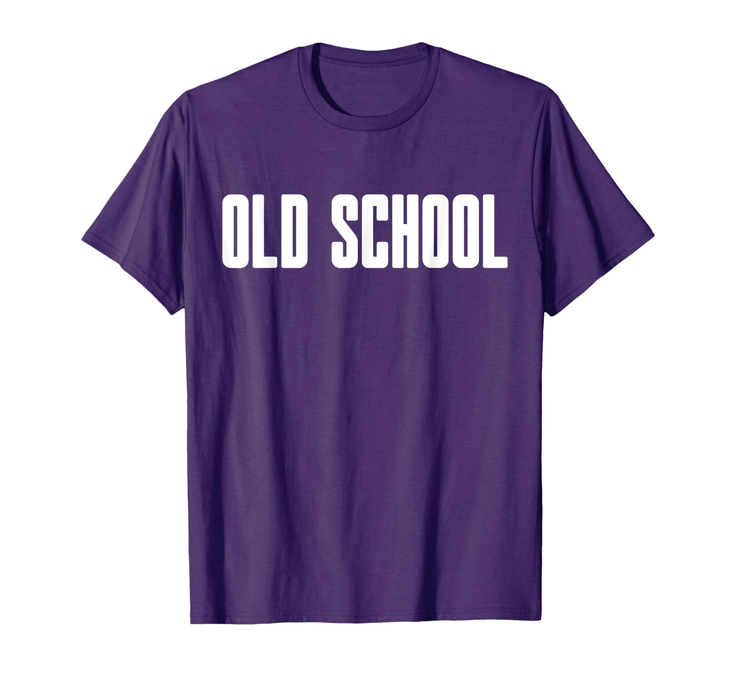 Old School - Mens Womens Classical Trendy 70s 80s 90s Fun T-Shirt
