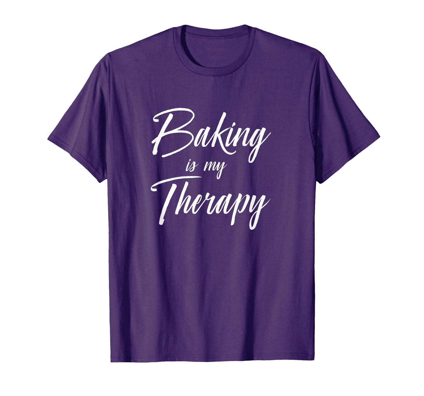 Baking is My Therapy Shirt Funny Cute Gift T-Shirt