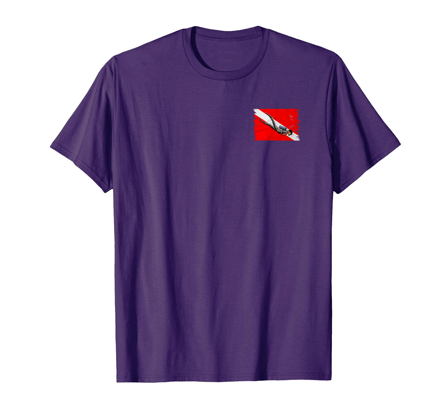 SCUBA DIVE St. Croix Diving Snorkeling 2-Sided T-Shirt