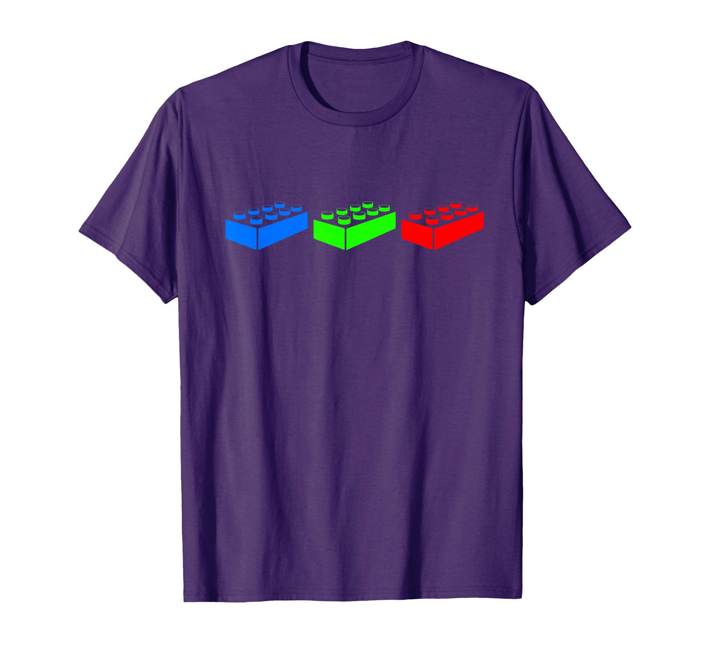 Building Blocks Bricks Master Builder Engineer Construction T-Shirt