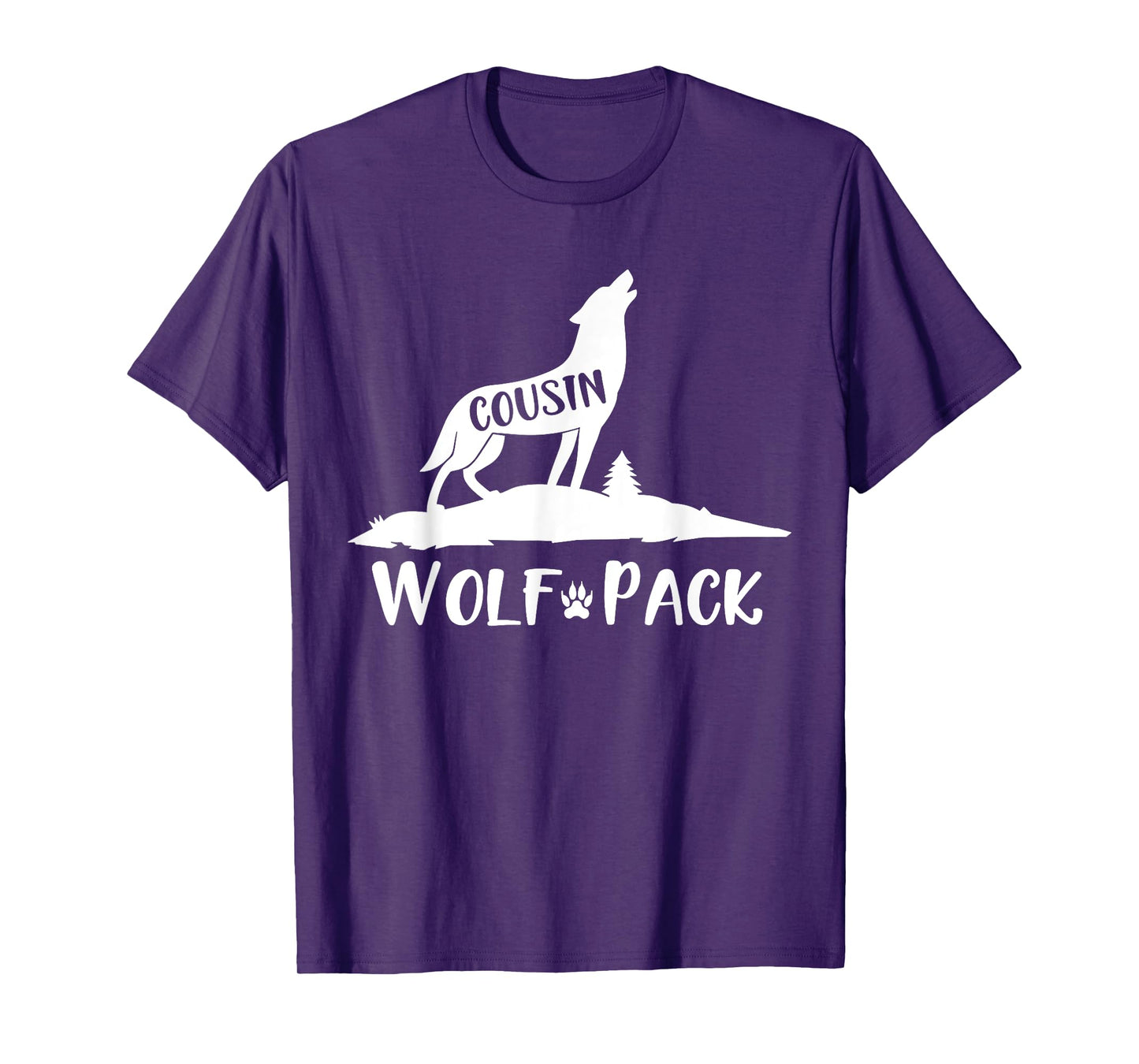 Wolf Pack Matching Family Cousin Wolf Wolves T-Shirt