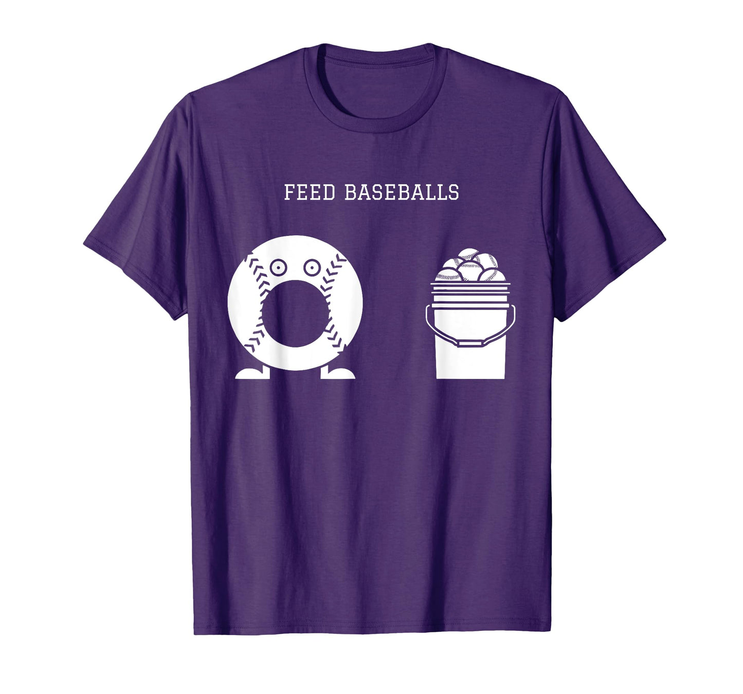 Feed Baseballs T-Shirt