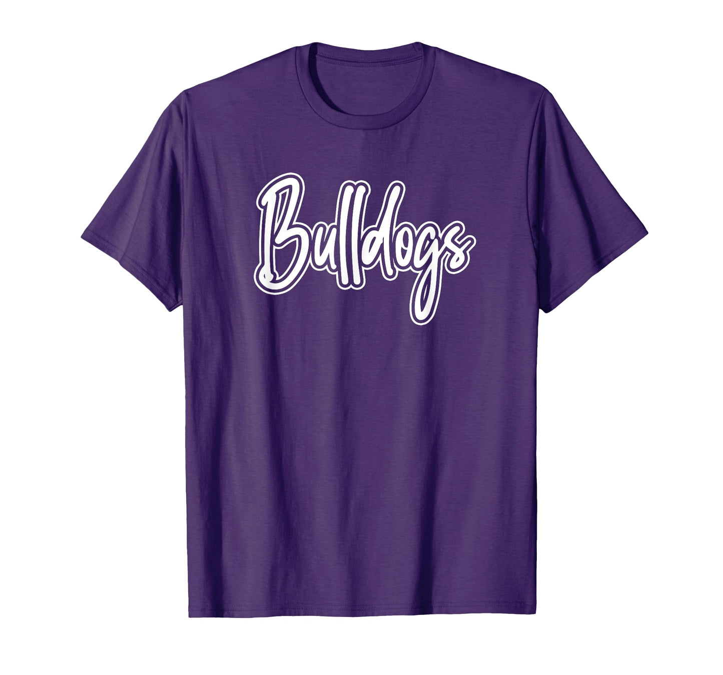 Vintage Bulldogs Team Pride School Spirit Back to School T-Shirt