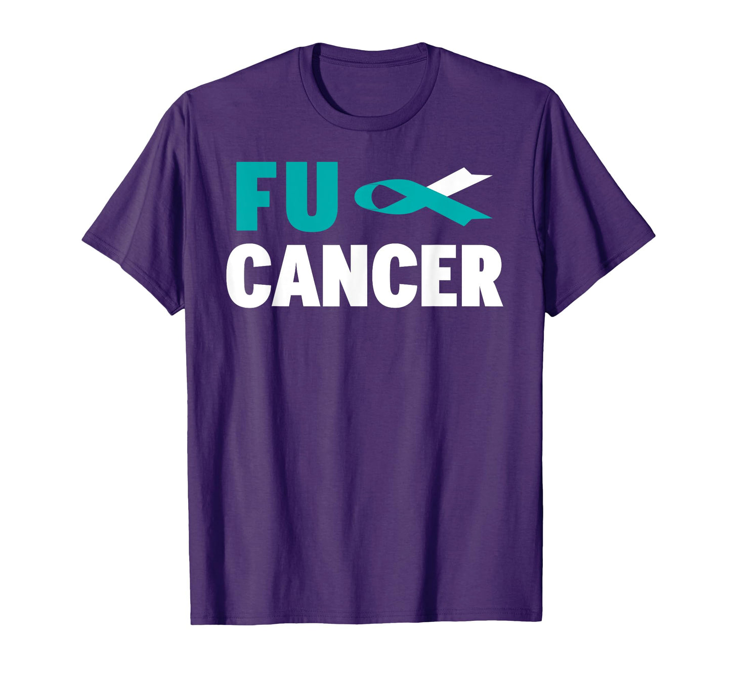 Fuck Cervical Cancer Shirt - Cervical Cancer Awareness T-Shirt