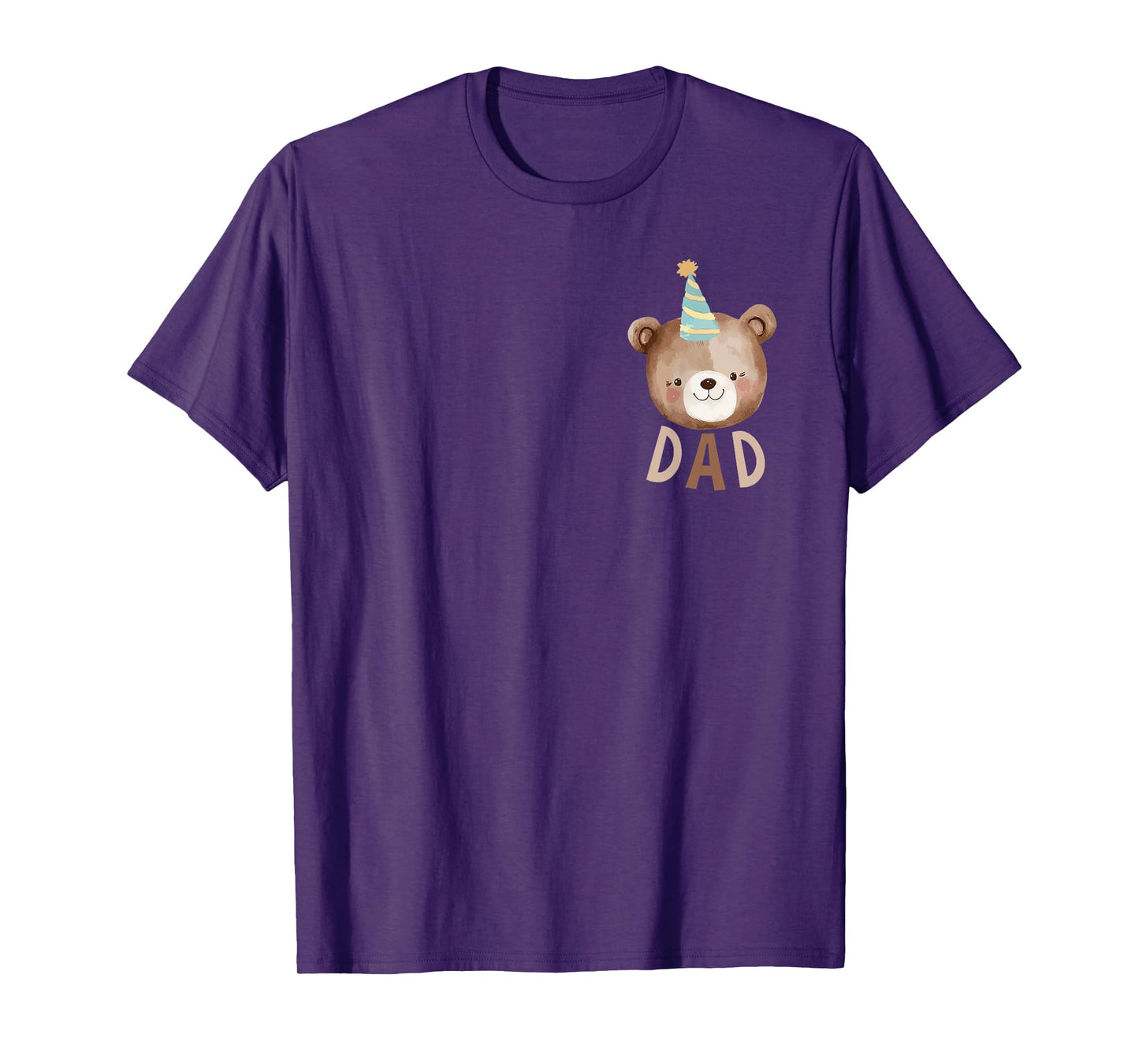 Dad Bear 1st Birthday Beary First Birthday Matching Family T-Shirt