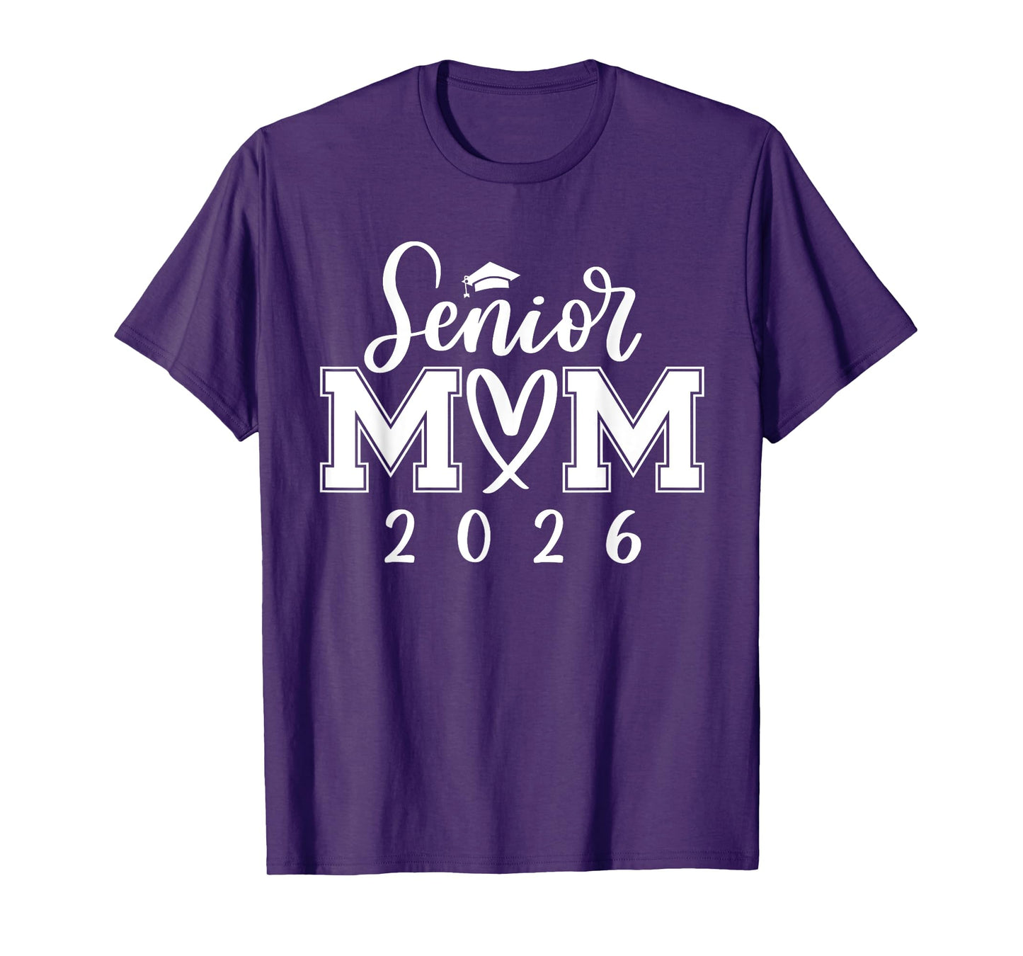 Mom Senior 2026 Proud Mom Of A Class Of 2026 Graduate Mother T-Shirt