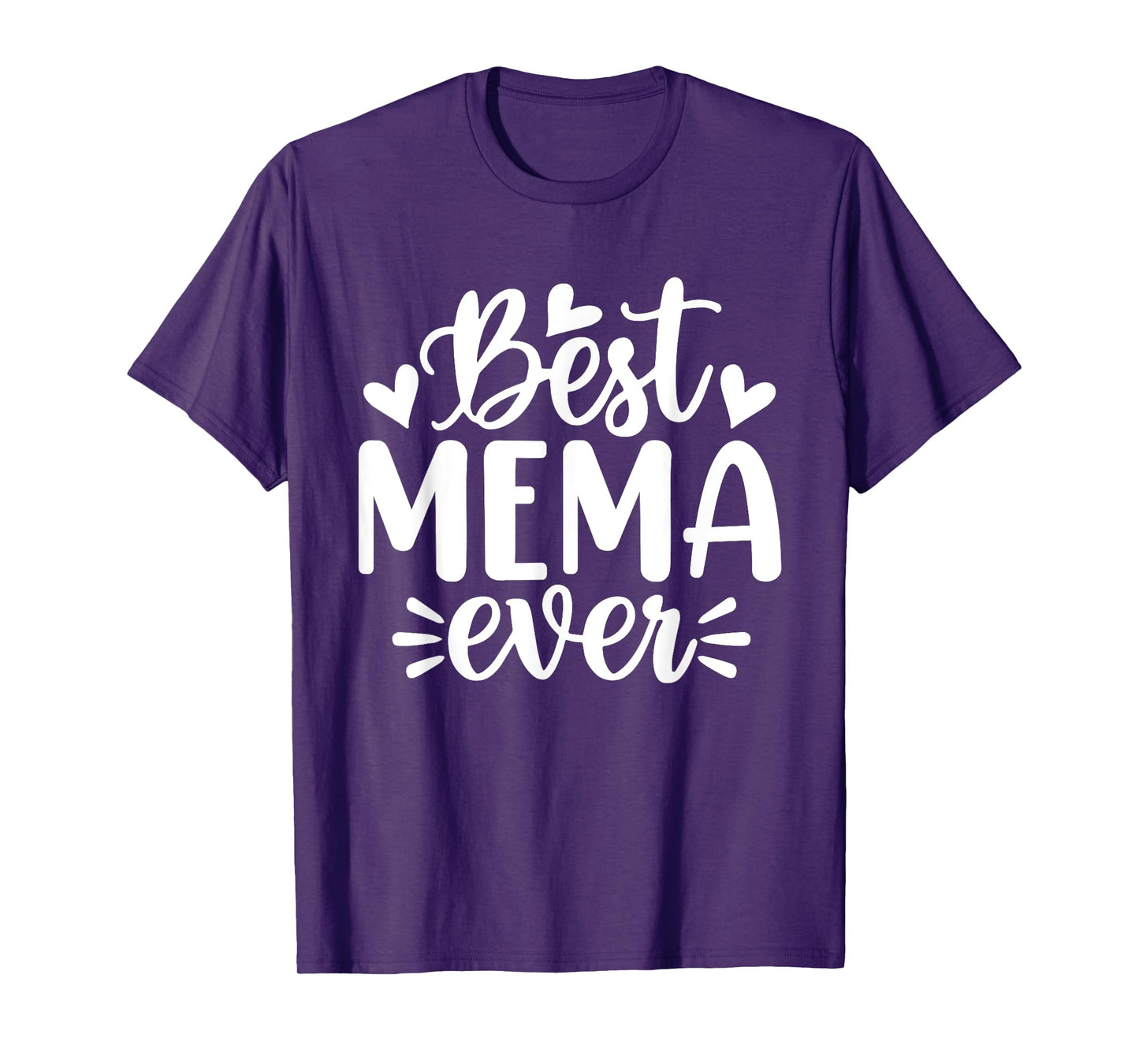 Best Mema Ever Funny Mother's Day Grandma T-Shirt