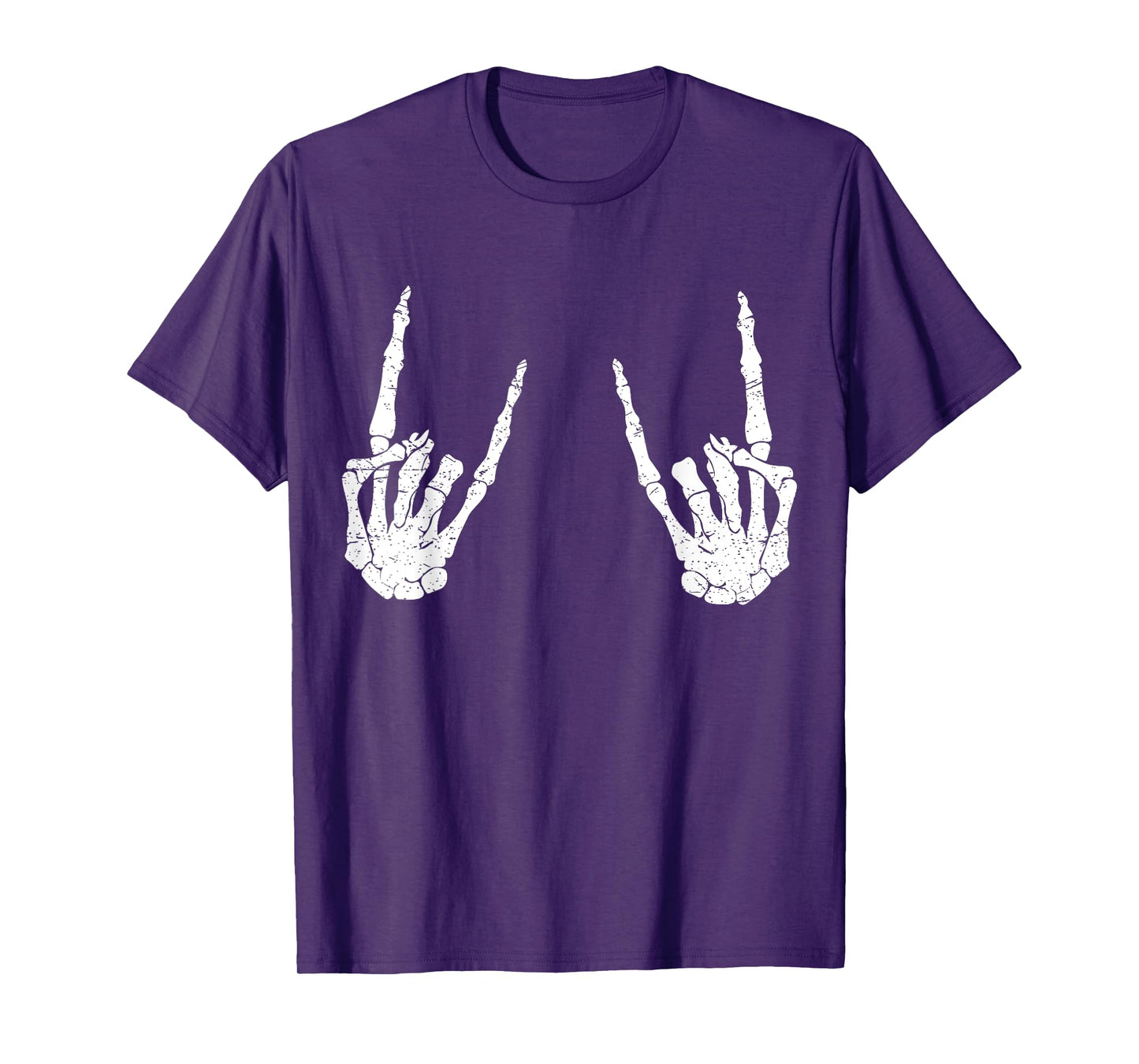 Trendy Halloween Skeleton Rocker Graphic Costume T Shirt T-Shirt
