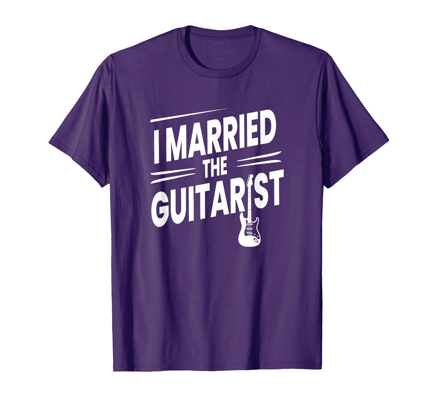 I Married the Guitarist - Guitarist T-Shirt