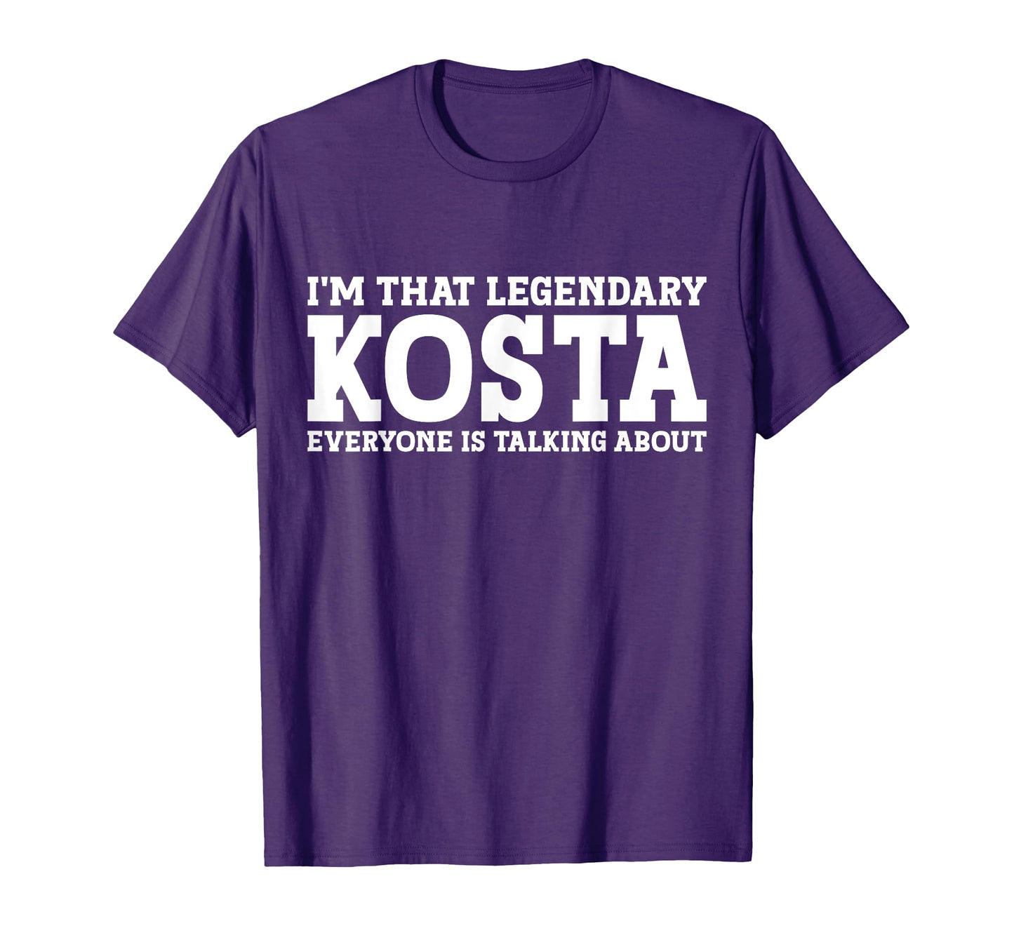 Kosta Personal Name First Name Funny Kosta T-Shirt