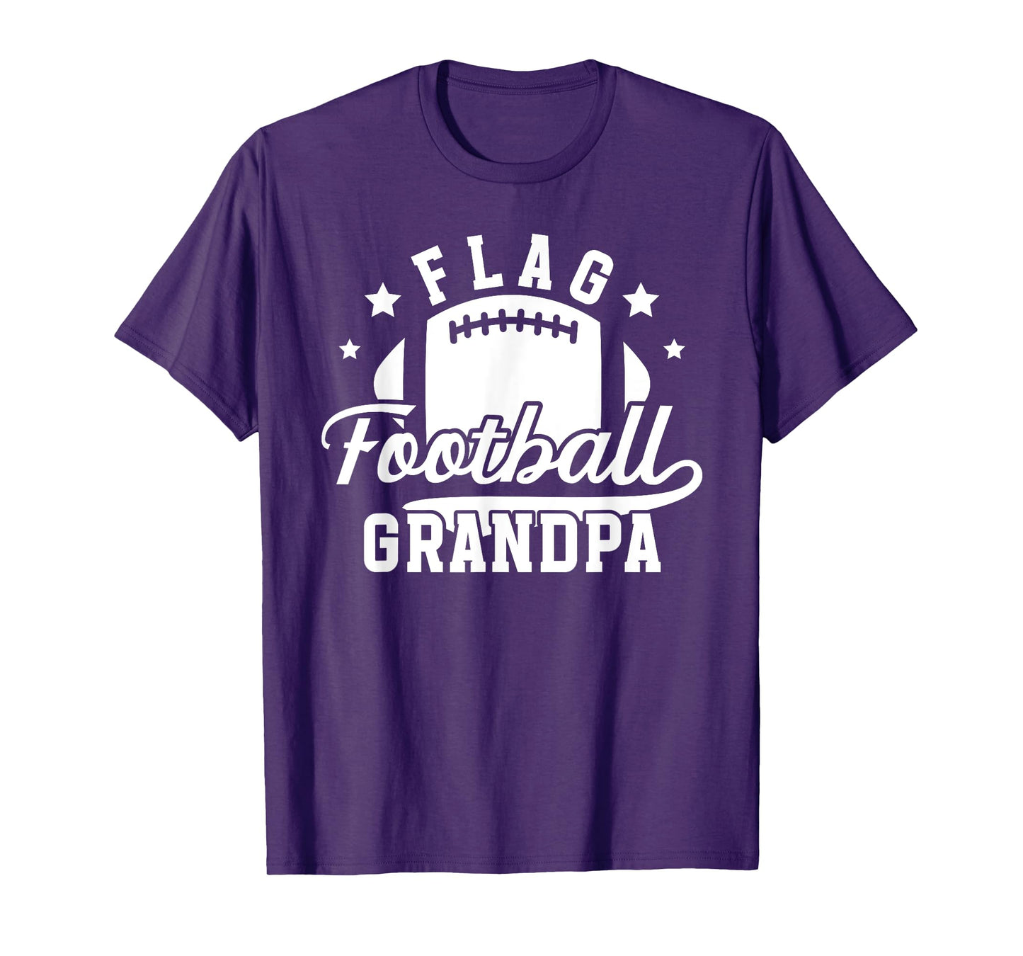 Flag Football Grandpa Of A Flag Football Player Grandfather T-Shirt