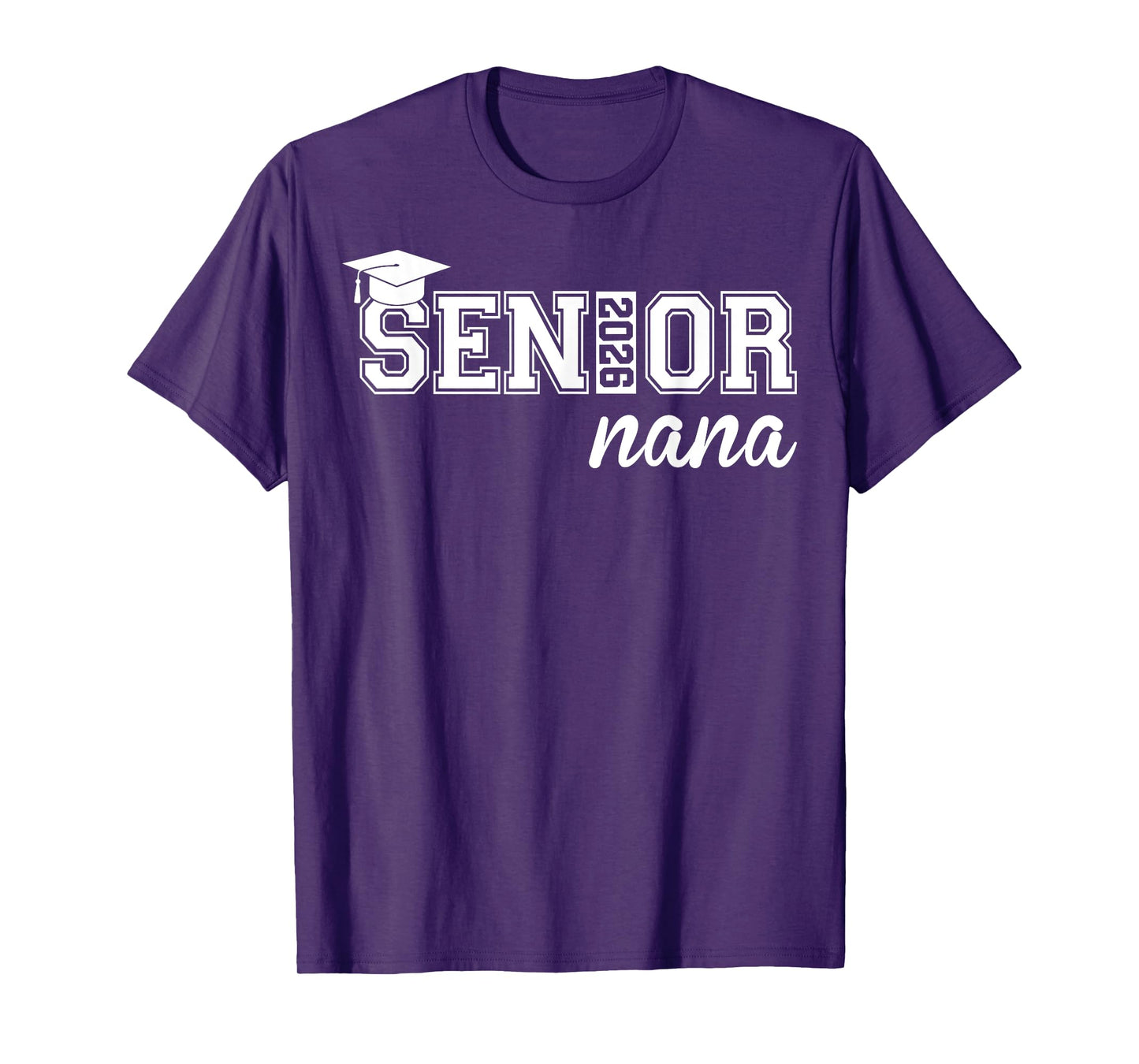 Proud Nana Senior 2026 Graduation Grandmother Gifts T-Shirt