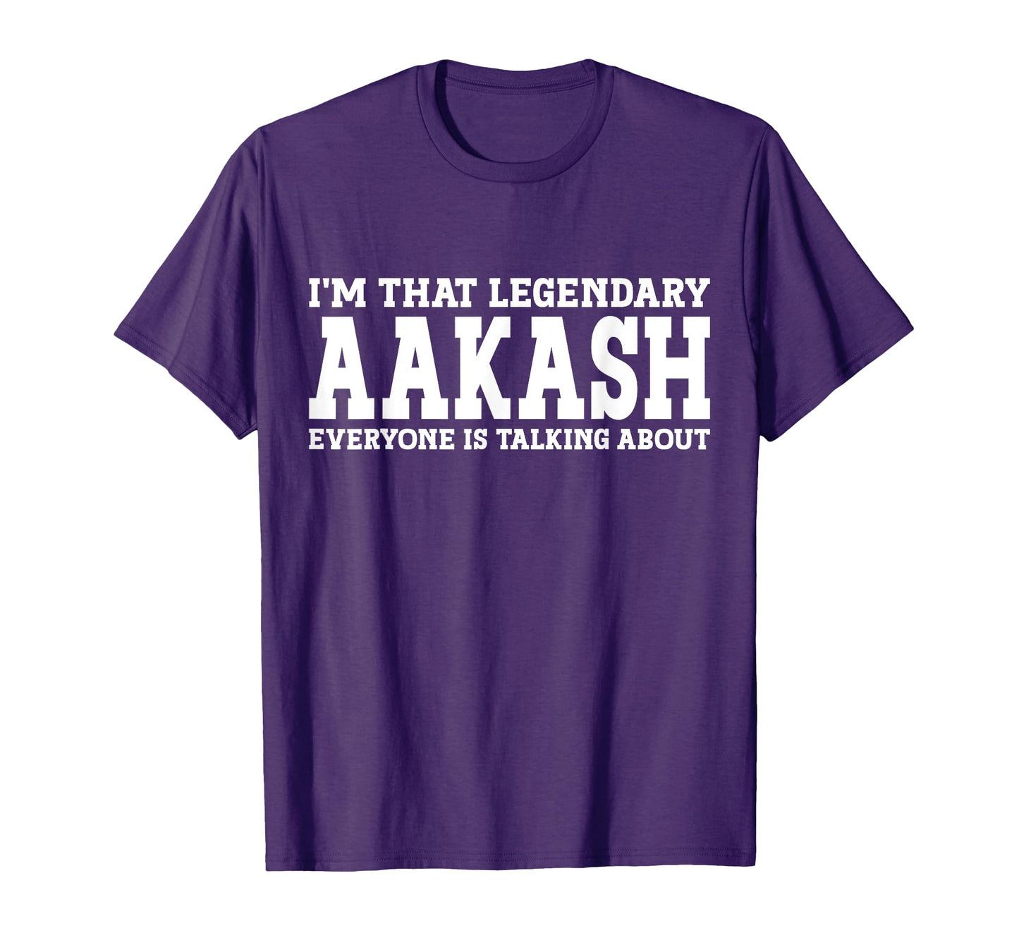 Aakash Personal Name First Name Funny Aakash T-Shirt