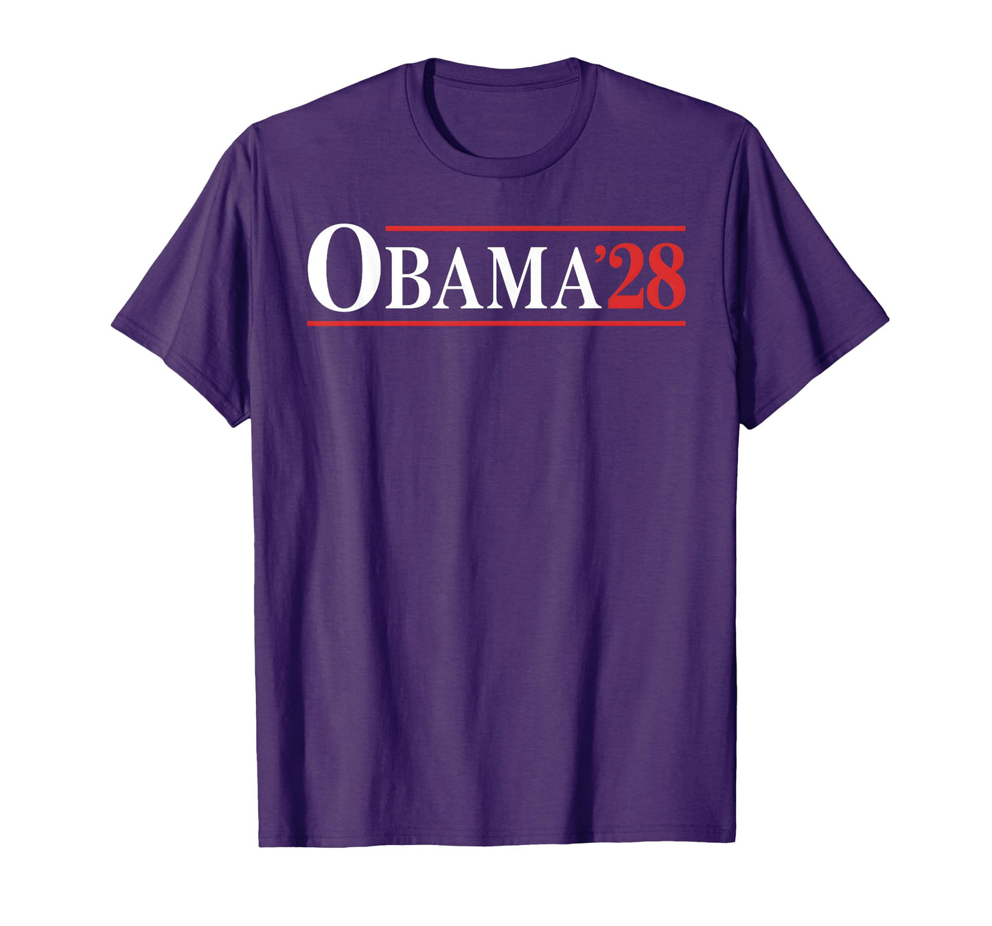 Obama Vintage Retro Patriotic 2028 Political Protest Rally T-Shirt