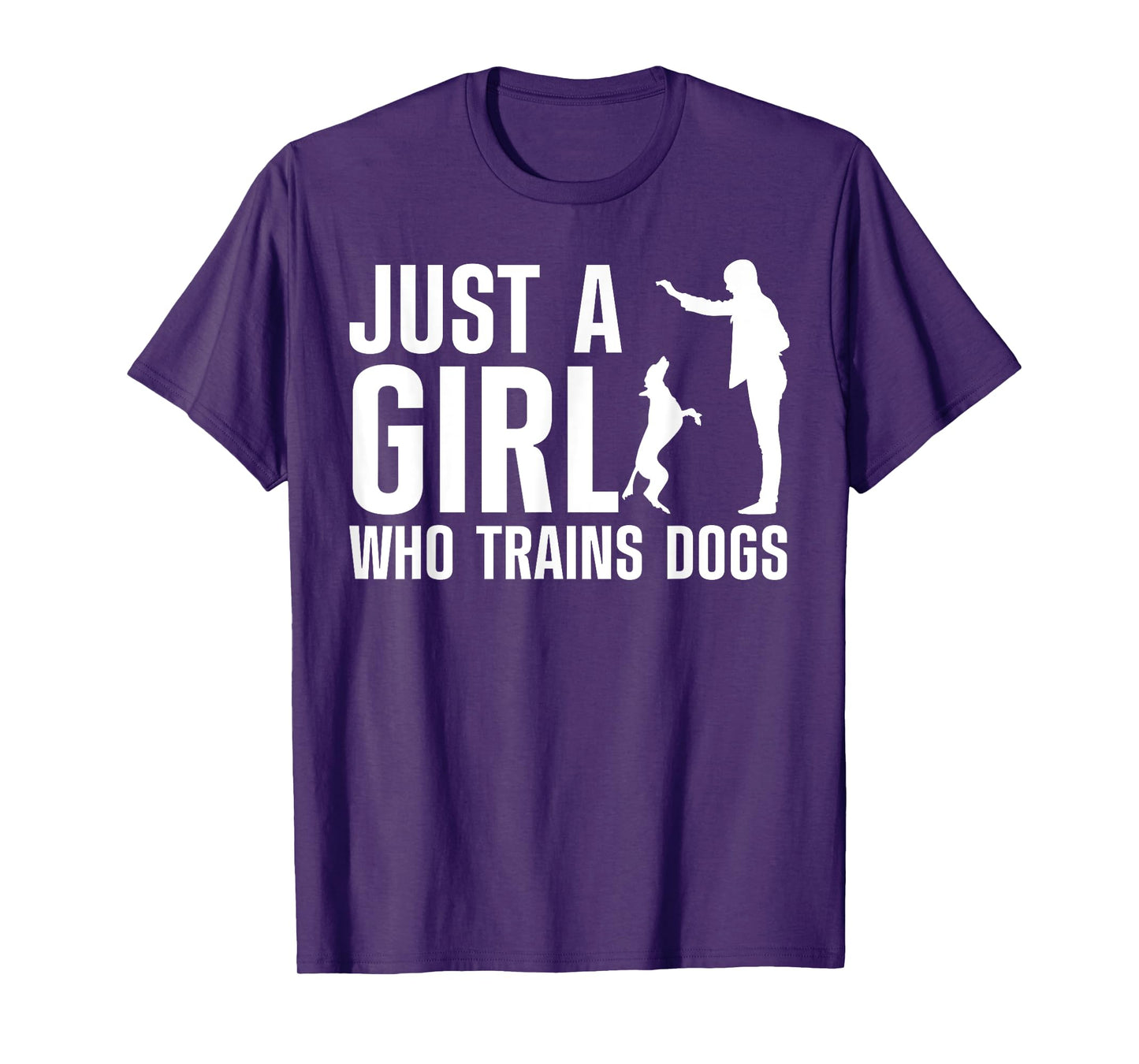 Cute Dog Trainer For Women Girls Training Dog Lover Owner T-Shirt