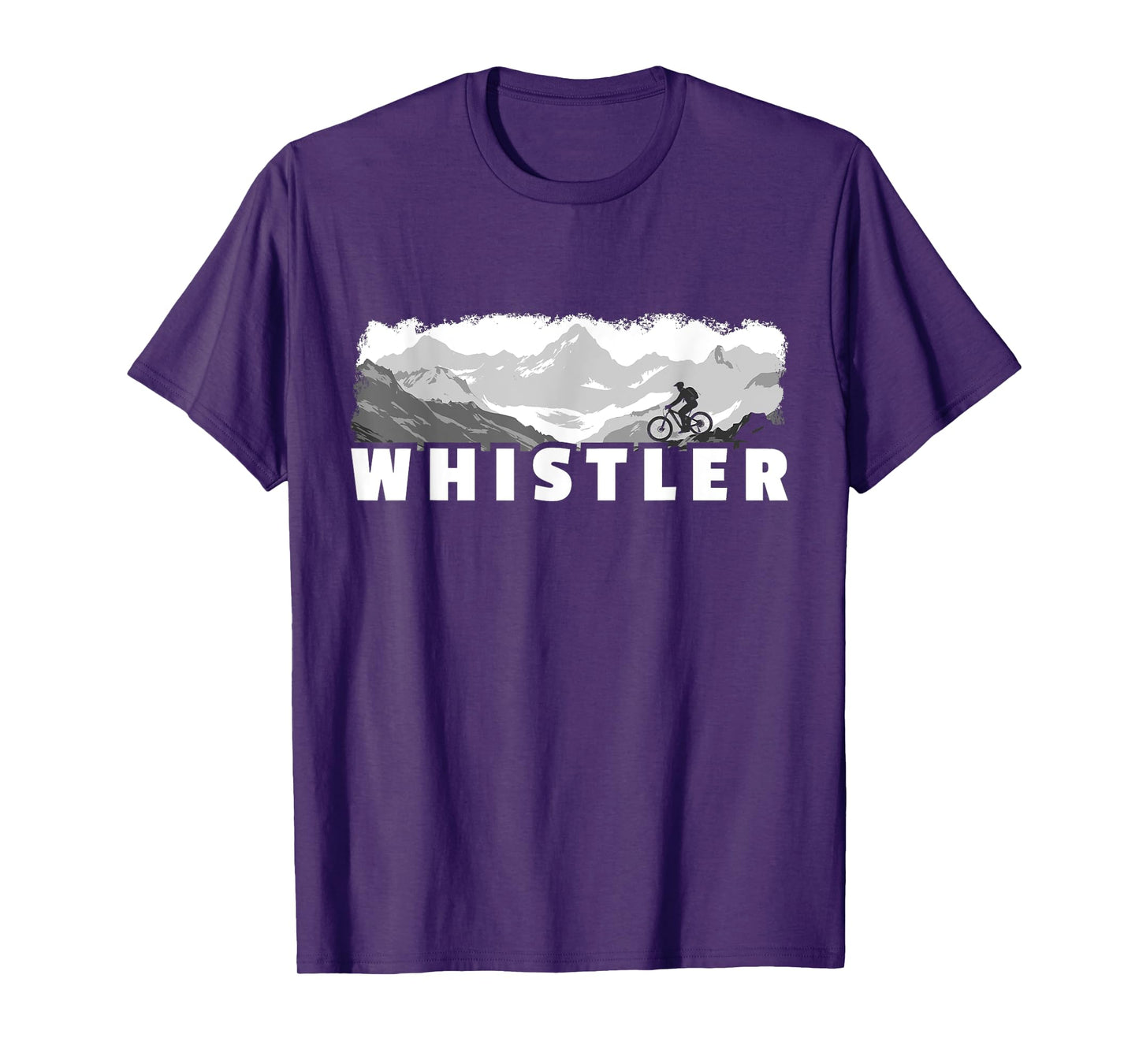 Whistler British Columbia Canada Mountain Biking MTB Cycling T-Shirt