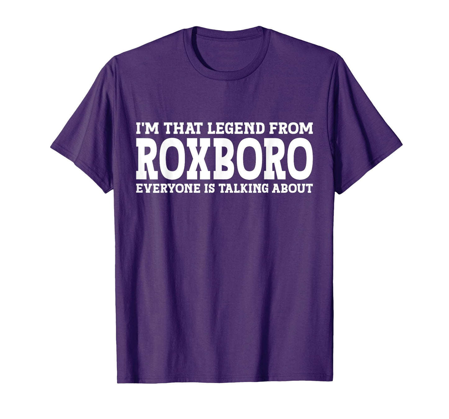 Roxboro Hometown NC North Carolina Home Roots City Roxboro T-Shirt