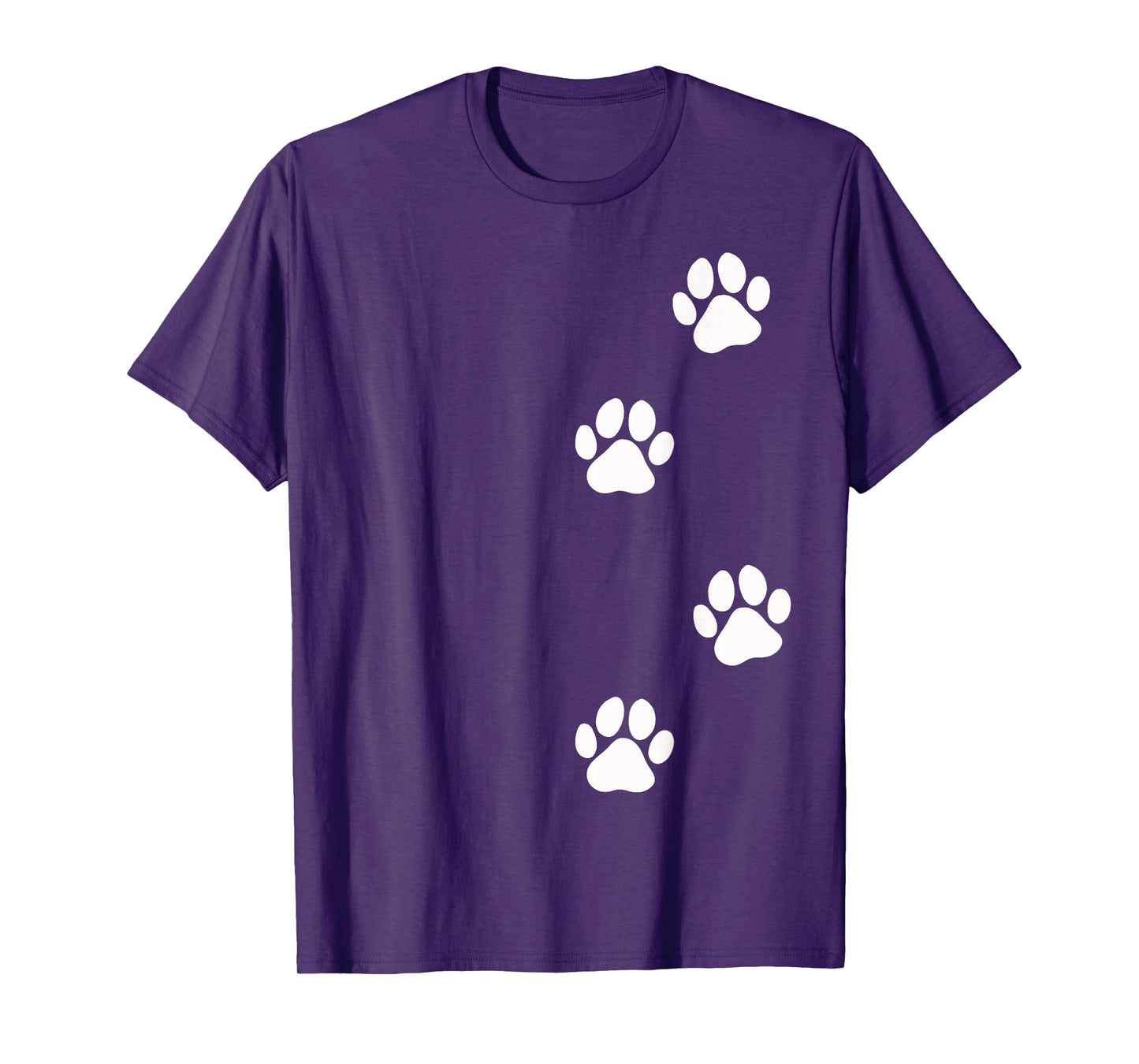 Paw Print Dog Cat Pet Lover T-Shirt for Men Women Girls Kids