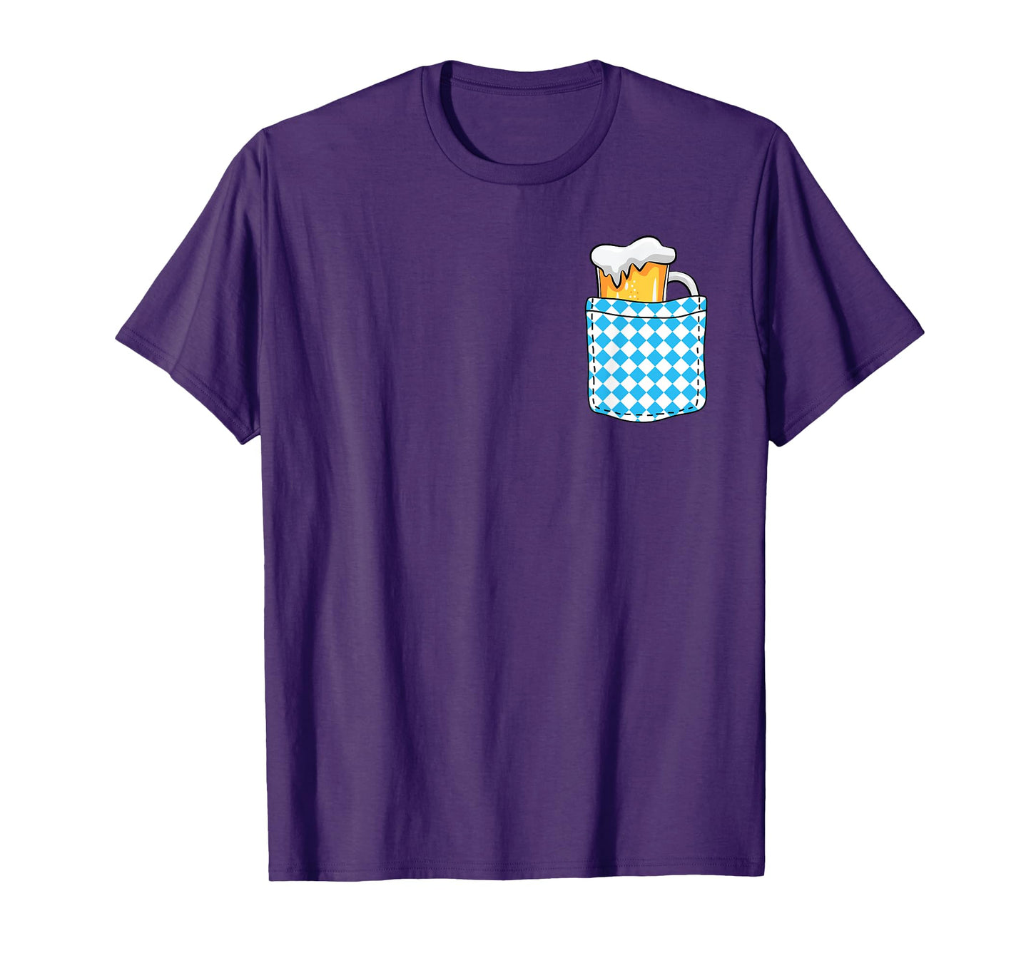 Bavarian Pocket Oktoberfest Funny German Festival Bavaria T-Shirt