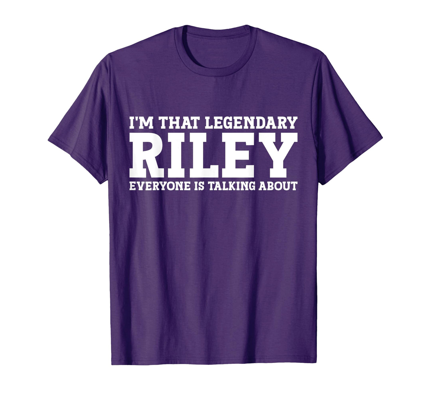 Riley Surname Funny Team Family Last Name Riley T-Shirt