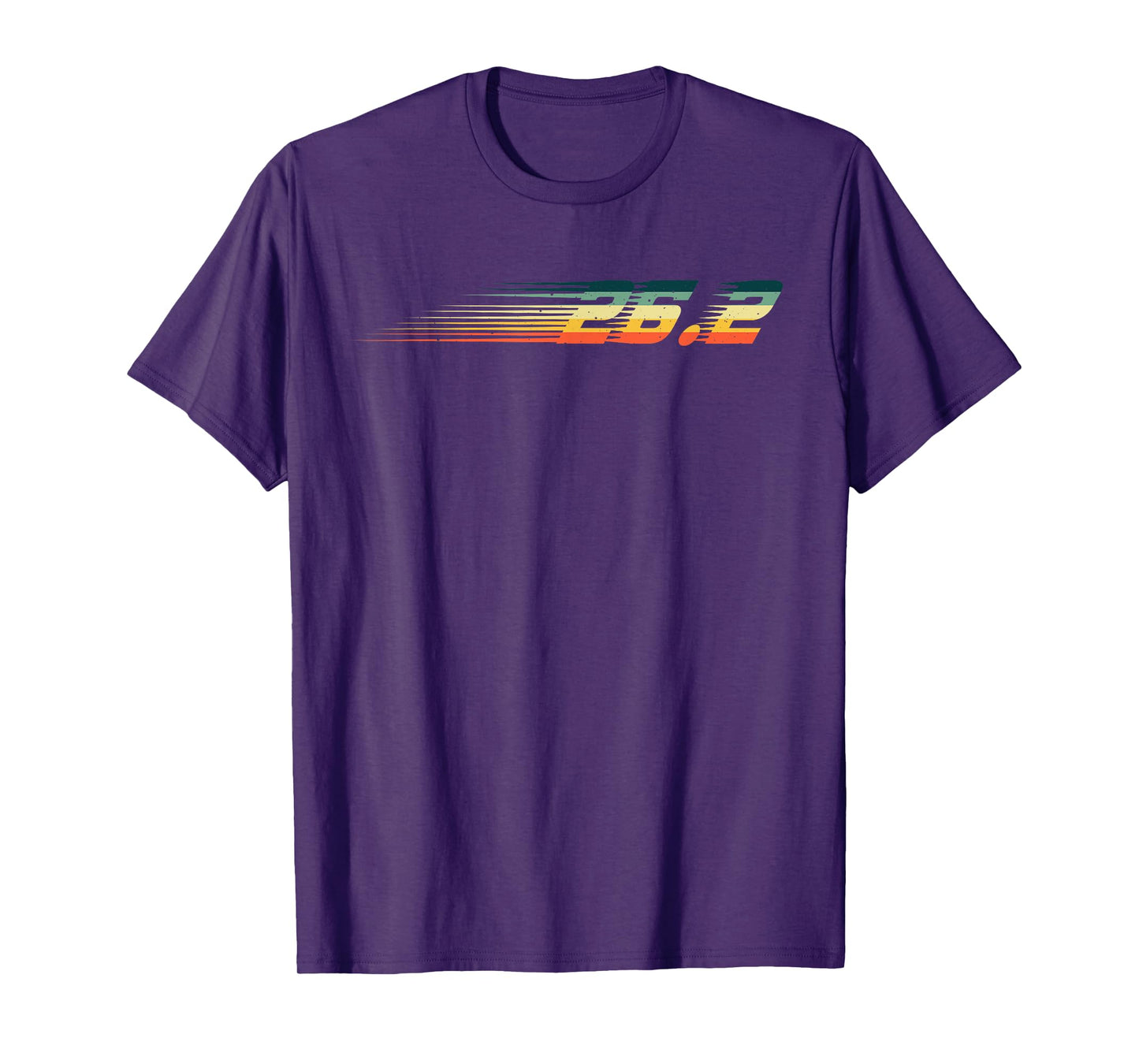 Vintage Marathon Art Men Women Marathoner 26.2 Miles Runner T-Shirt