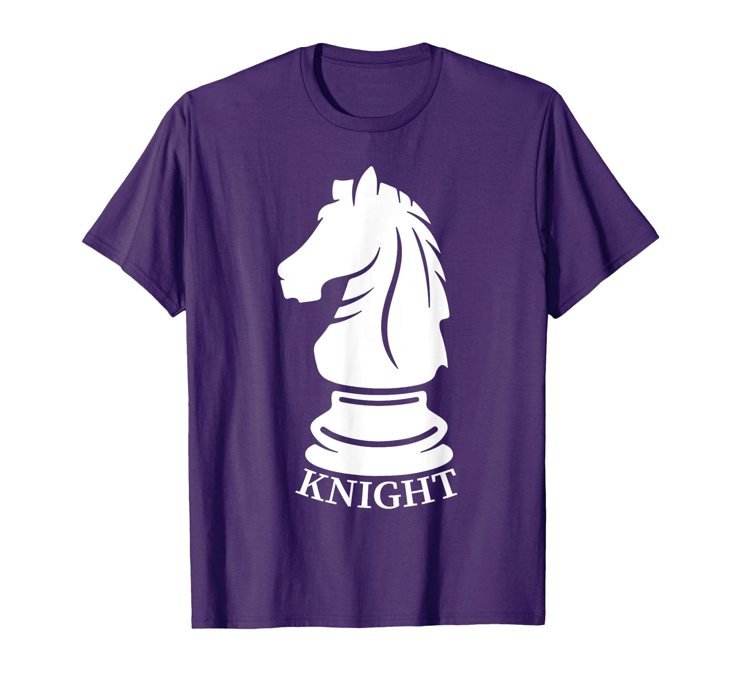 White Knight Chess Piece Chess Lovers Gag Gifts Men Kids T-Shirt