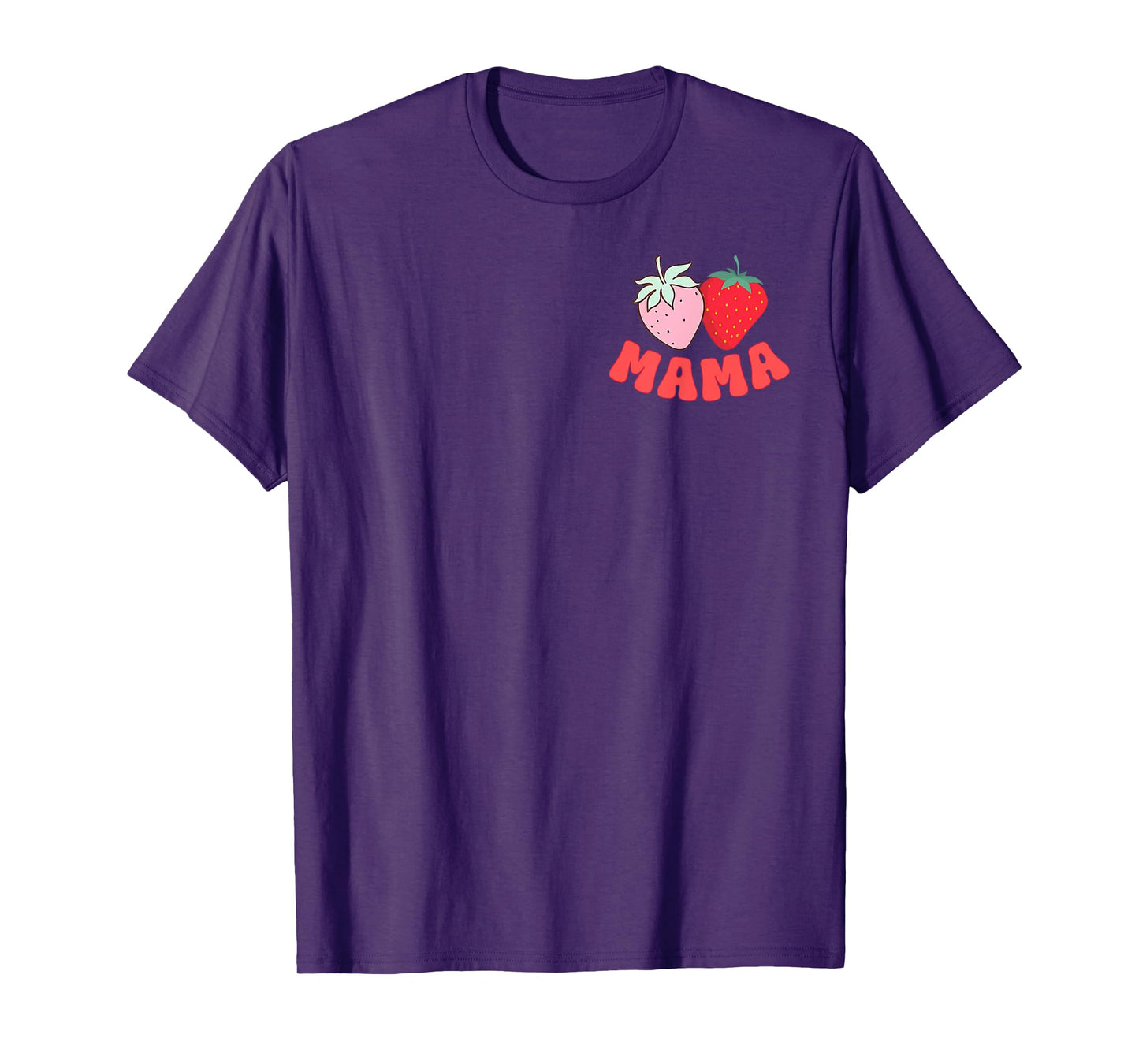 Mama of The Berry First Birthday of Girl Strawberry Mom T-Shirt