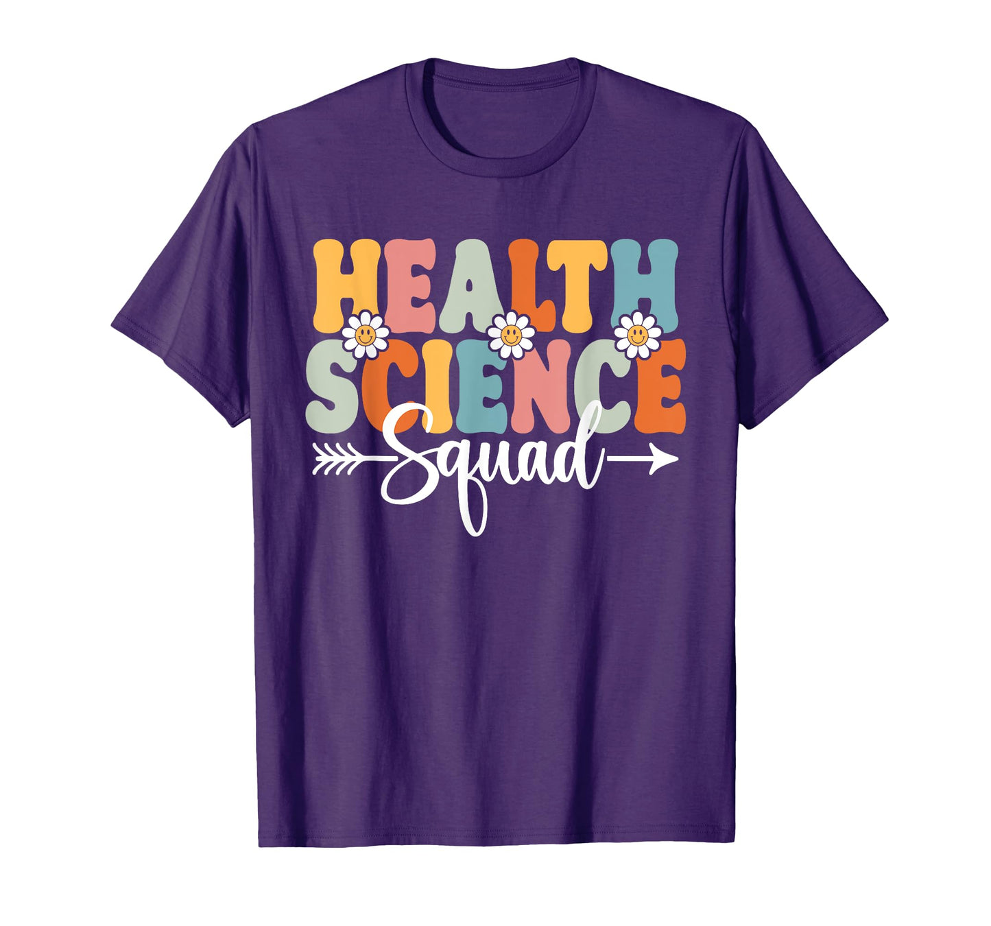 Health Science Squad Back To School Teachers Students T-Shirt for Men Women
