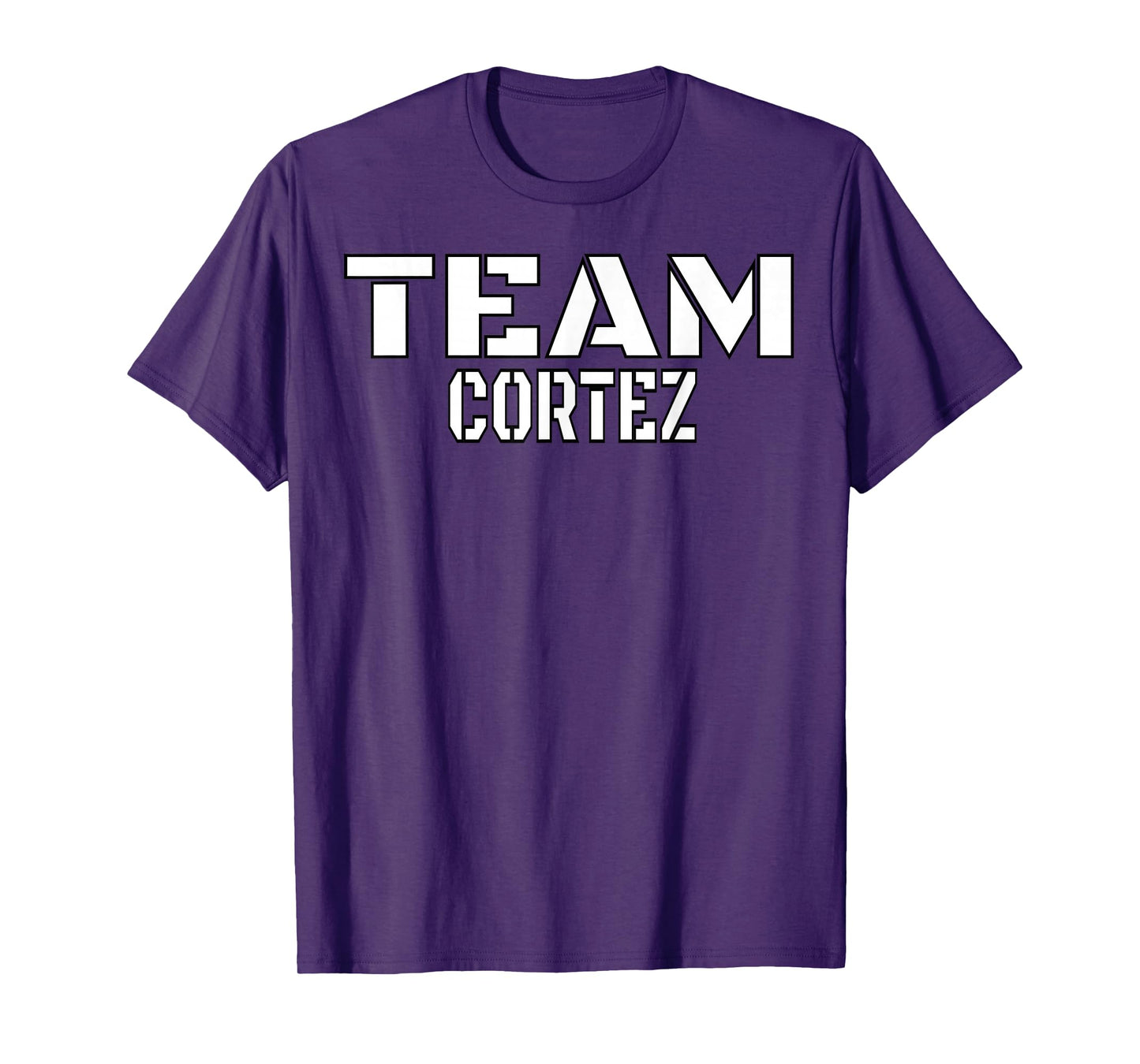 Team Cortez Unique Personalized Matching Family T-Shirt