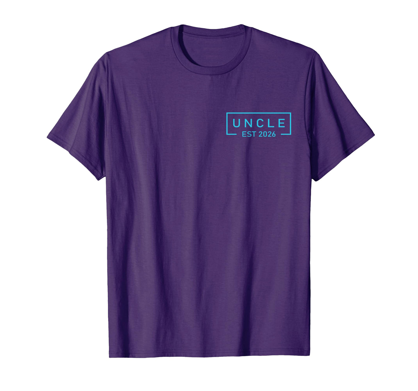 Promoted To Uncle Est 2026 Uncle To Be Gifts 1St Time Uncle T-Shirt