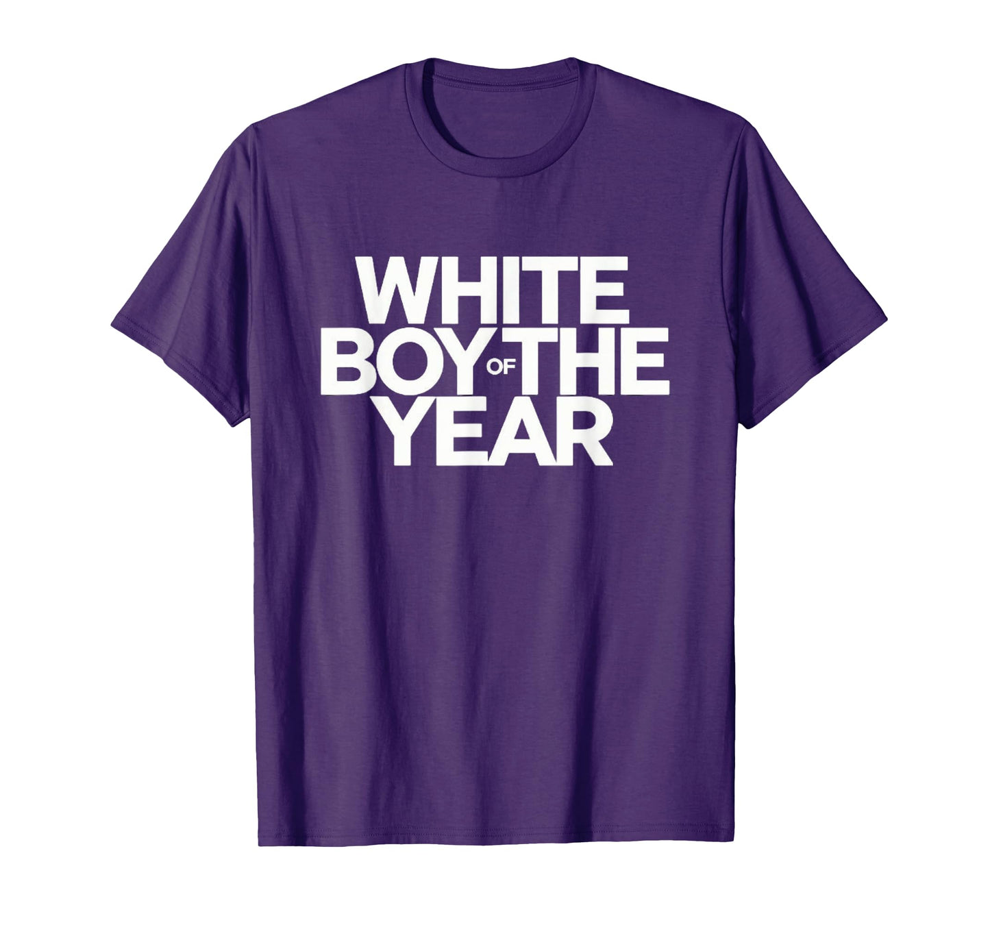 White Boy Of The Year - Hilarious Funny Award T-Shirt