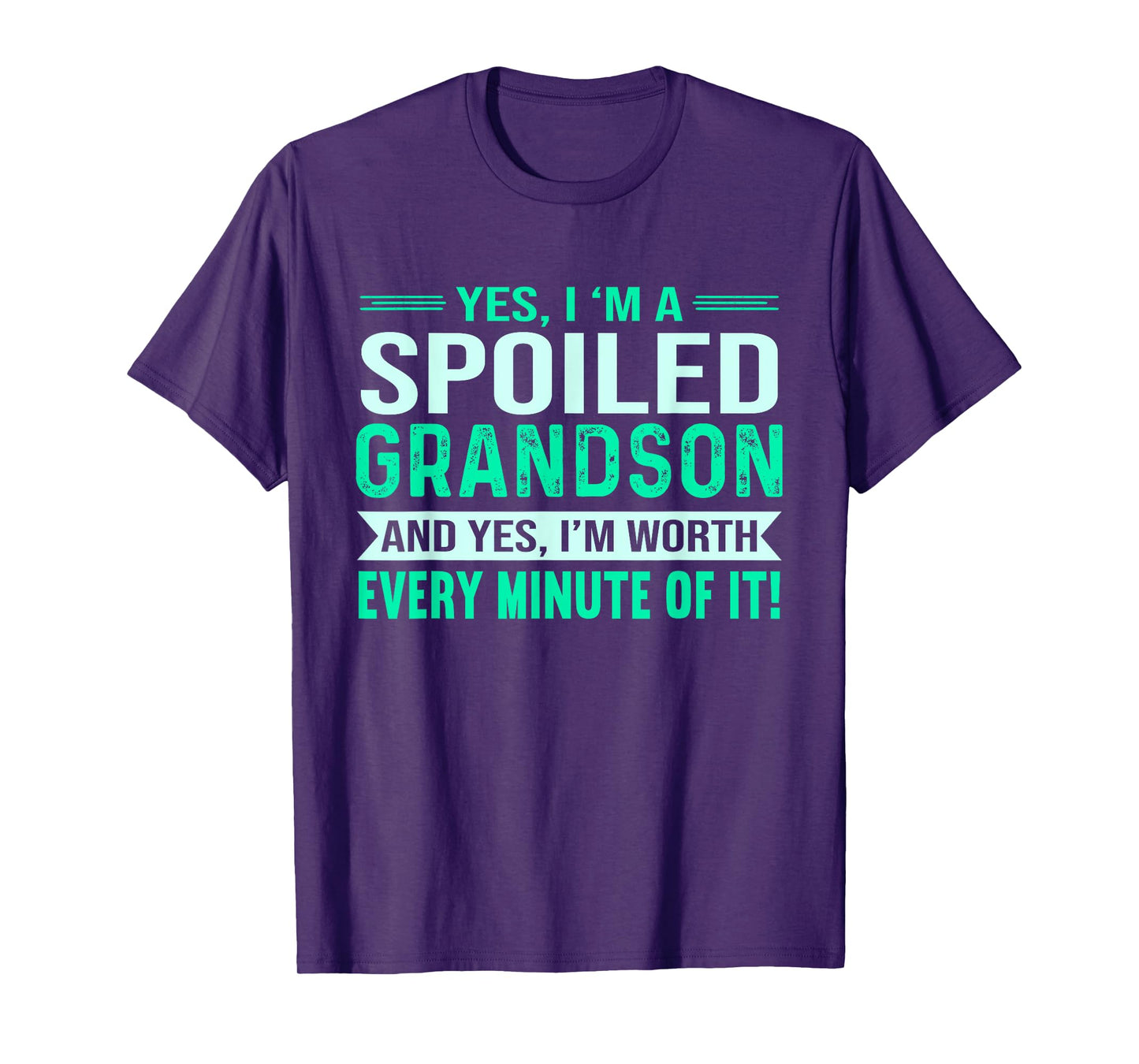 Favorite Spoiled Grandson Birthday T-Shirt
